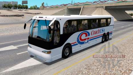 Une collection de bus dans la circulation v1.0.1 pour American Truck Simulator