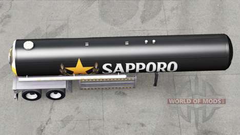 Haut Sapporo für semi-tank für American Truck Simulator