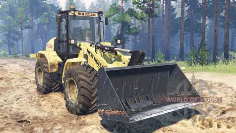 New Holland W170C pour Spin Tires