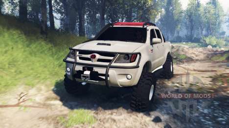 Toyota Hilux 2013 v3.0 pour Spin Tires