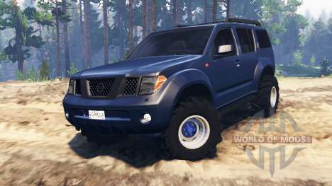 Nissan Pathfinder (R51) pour Spin Tires