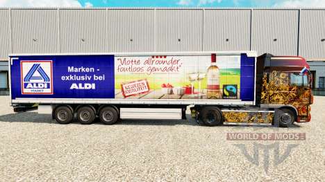 Haut-Aldi-Markt-v2 auf einen Vorhang semi-traile für Euro Truck Simulator 2