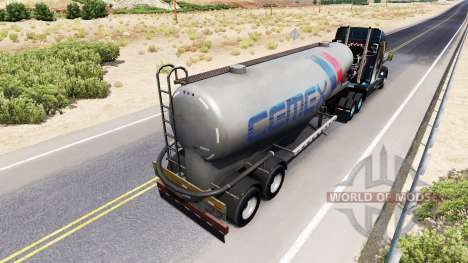 Haut Cemex semi-tank für Zement für American Truck Simulator