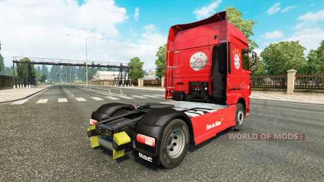 Le FC Bayern de Munich de la peau pour DAF camio pour Euro Truck Simulator 2