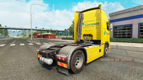 Correios de la peau pour Volvo camion pour Euro Truck Simulator 2
