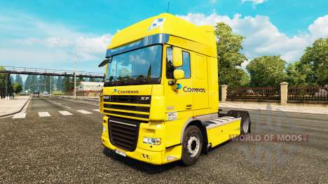 Correios skin für DAF-LKW für Euro Truck Simulator 2