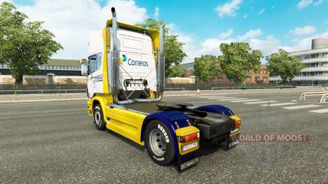 Correios skin für Scania-LKW für Euro Truck Simulator 2