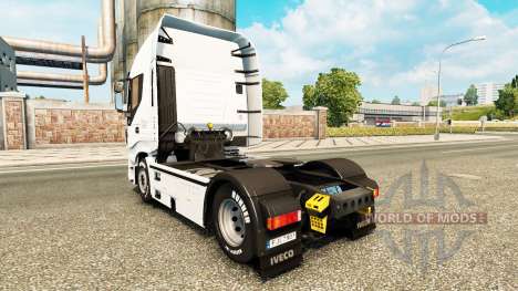 Iveco Nord de la peau pour Iveco tracteur pour Euro Truck Simulator 2