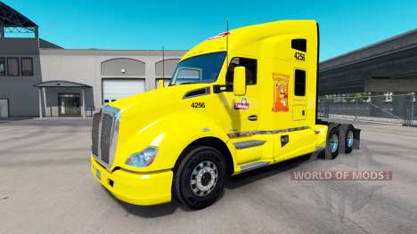 La peau Sabritas camion Kenworth T680 pour American Truck Simulator