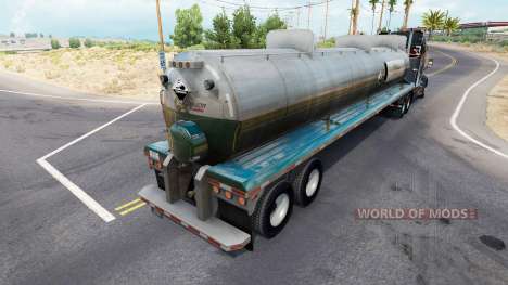 Haut auf Quaker State semi-tank für American Truck Simulator
