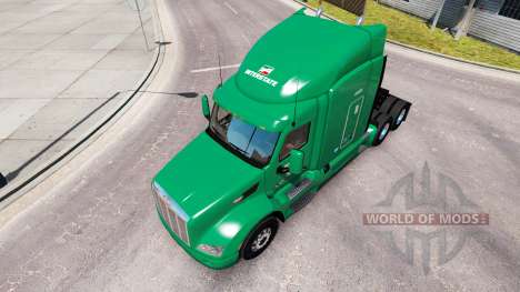 La Peau De L'Autoroute Interstate Dist. Co. le P pour American Truck Simulator