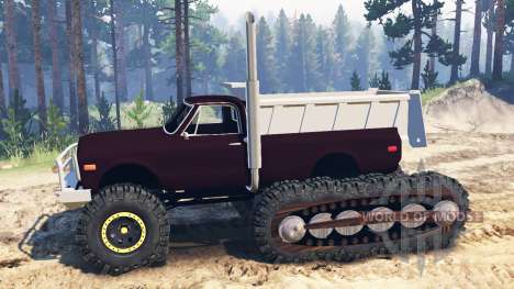 Half Track Prototype pour Spin Tires