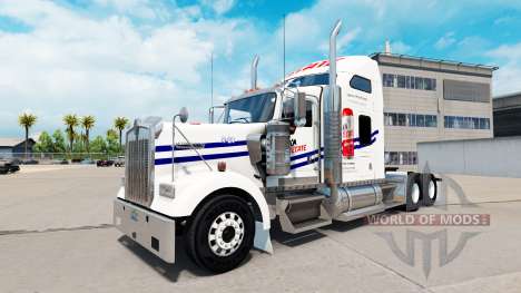 Haut auf Tecate truck Kenworth W900 für American Truck Simulator