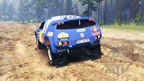 Volkswagen Touareg Dakar Rally pour Spin Tires