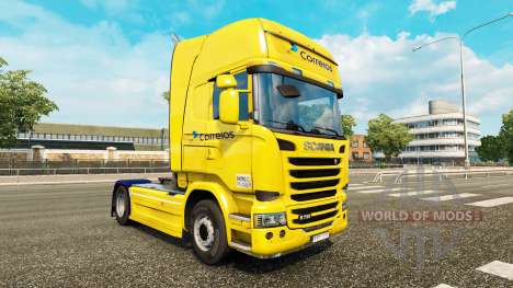 Correios de la peau pour Scania Streamline camio pour Euro Truck Simulator 2