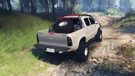 Toyota Hilux 2013 v3.0 pour Spin Tires