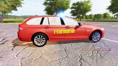 BMW 530d Touring (F11) Feuerwehr für Farming Simulator 2017