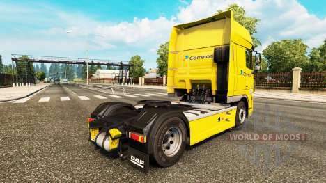 Correios de la peau pour DAF camion pour Euro Truck Simulator 2