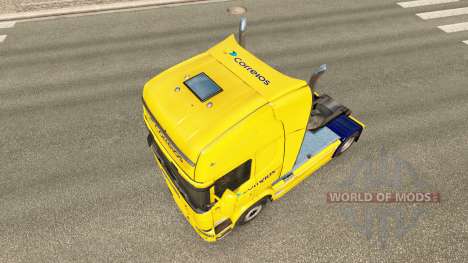 Correios skin für Scania Streamline-LKW für Euro Truck Simulator 2