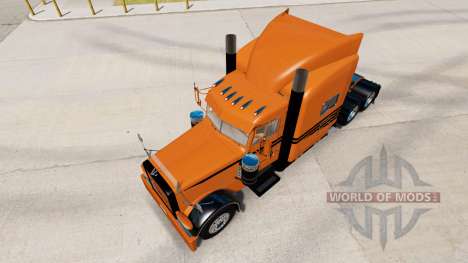 Coppertone de la peau pour le camion Peterbilt 3 pour American Truck Simulator