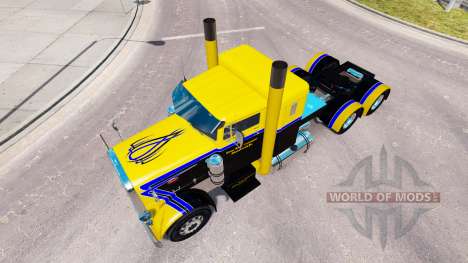 Haut Langen Weg-Transport für LKW-Peterbilt 351 für American Truck Simulator