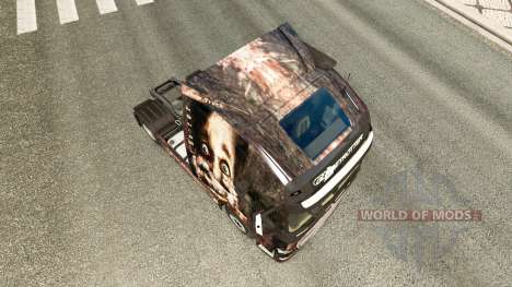 Survival-Horror-Haut für Volvo-LKW für Euro Truck Simulator 2