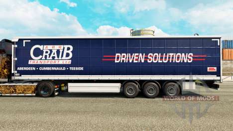 Haut ARR Craib Transport auf semi-trailer Vorhan für Euro Truck Simulator 2
