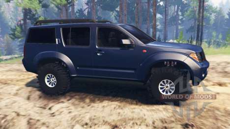 Nissan Pathfinder (R51) pour Spin Tires