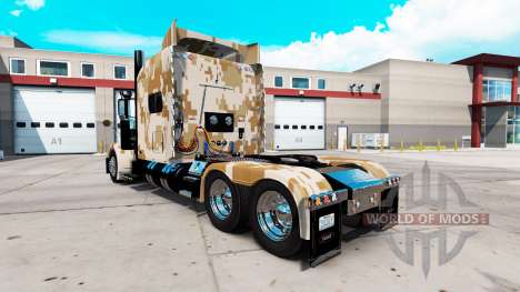 Camo skin für den truck-Peterbilt 389 für American Truck Simulator