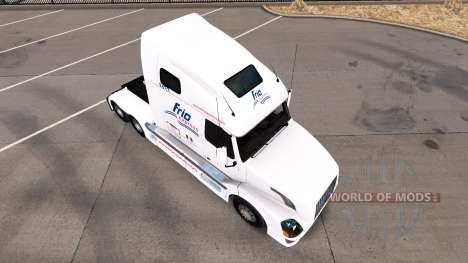 Frio Express-skin für den Volvo truck VNL 670 für American Truck Simulator