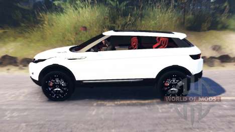 Range Rover Evoque LRX pour Spin Tires