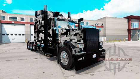 Urban Camo de la peau pour le camion Peterbilt 3 pour American Truck Simulator