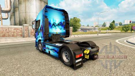La peau Allfons sur le camion Iveco pour Euro Truck Simulator 2