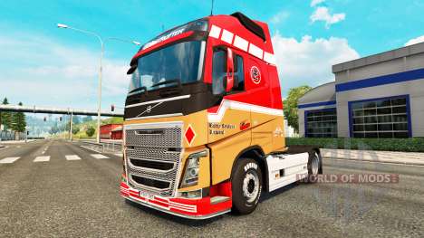 Ronny Ceusters de la peau pour Volvo camion pour Euro Truck Simulator 2