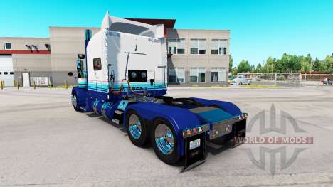 La peau Flou Ligne sur le camion Peterbilt 389 pour American Truck Simulator