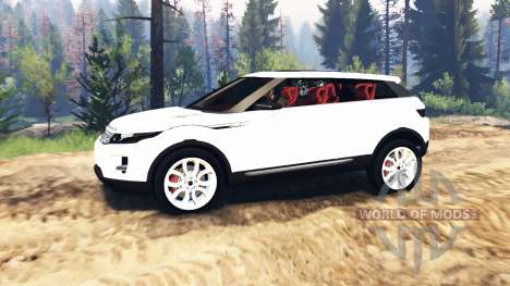 Range Rover Evoque LRX v2.0 pour Spin Tires
