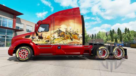 Eine große Sammlung von Felgen und Reifen für American Truck Simulator
