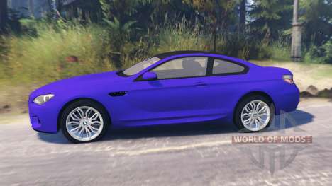 BMW M6 (F13) für Spin Tires
