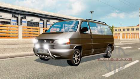 Volkswagen Caravelle for traffic pour Euro Truck Simulator 2