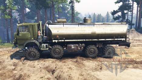 KamAZ-6350 Mustang pour Spin Tires