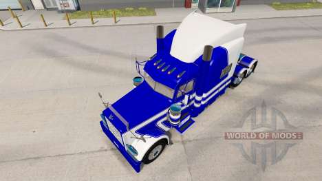Скин Fünfte Rad Transport на Peterbilt 389 für American Truck Simulator