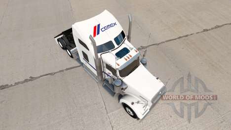 La peau Cemex sur le camion Kenworth W900 pour American Truck Simulator