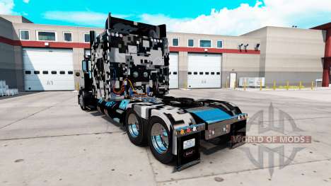 Urban Camo skin für den truck-Peterbilt 389 für American Truck Simulator