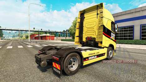 La chenille de la peau pour Volvo camion pour Euro Truck Simulator 2