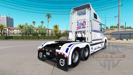 La peau sur Bowers Trucking LLC tracteur routier pour American Truck Simulator