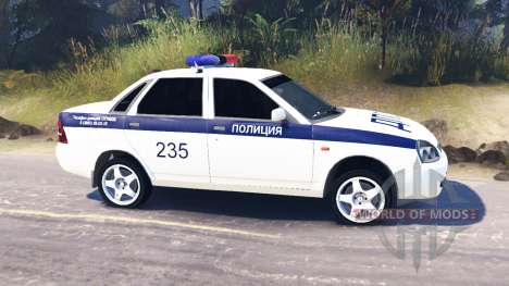 LADA Priora Police DPS (VAZ-2170) pour Spin Tires