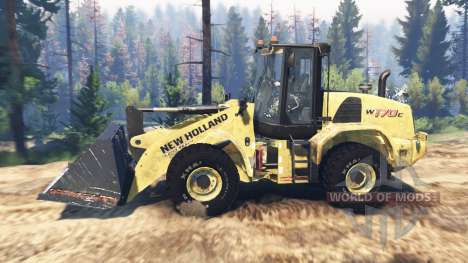 New Holland W170C v2.0 pour Spin Tires