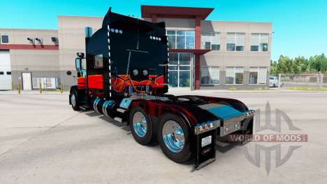 Haut Die Folgen für den truck-Peterbilt 389 für American Truck Simulator