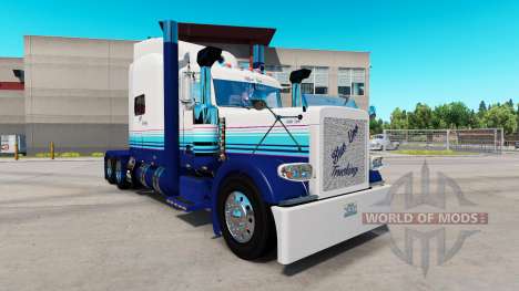 Haut-Weichzeichnung Linie auf die truck-Peterbil für American Truck Simulator