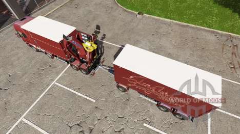 Scania R730 chassis pour Farming Simulator 2017